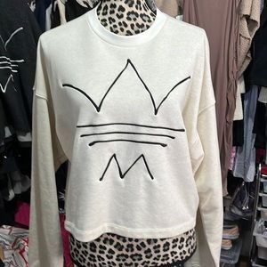 ADIDAS Cropped Sweatshirt